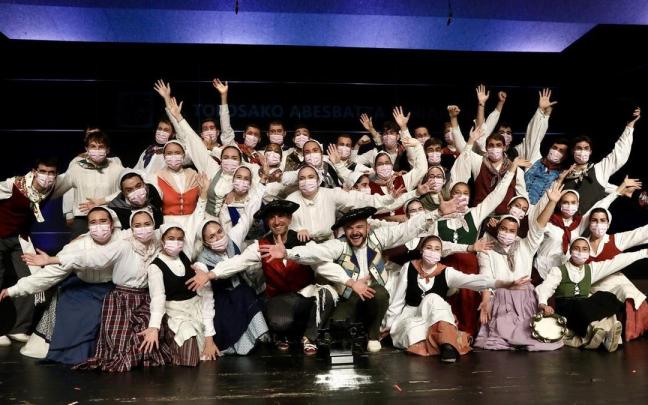 Euskal Herriko Gazte Abesbatza, el coro ganador del pasado a&ntilde;o.