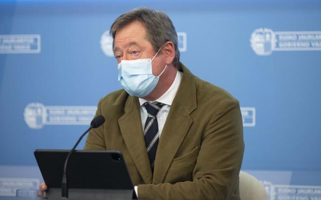 El portavoz del Gobierno vasco, Bingen Zupiria.