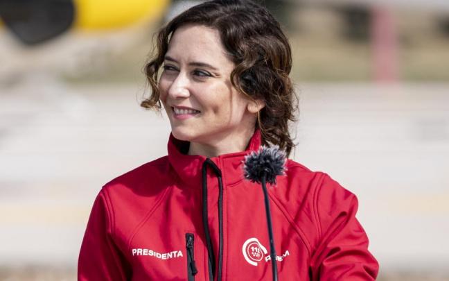 La presidenta de la Comunidad de Madrid, Isabel Díaz Ayuso.