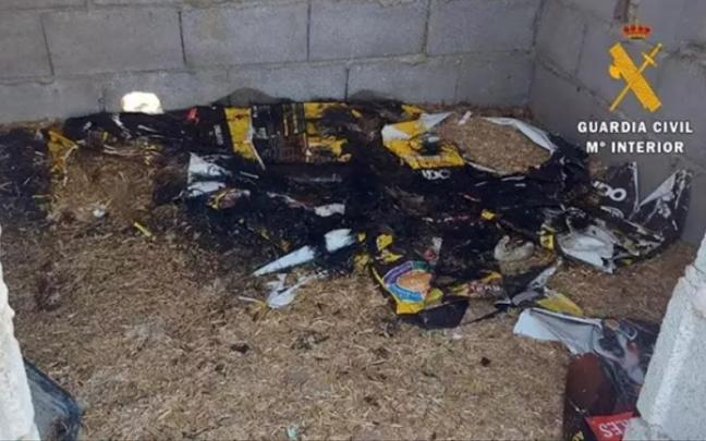 Cortijo en el que fueron encontrados los perros muertos. Cortijo en el que fueron encontrados los perros muertos.