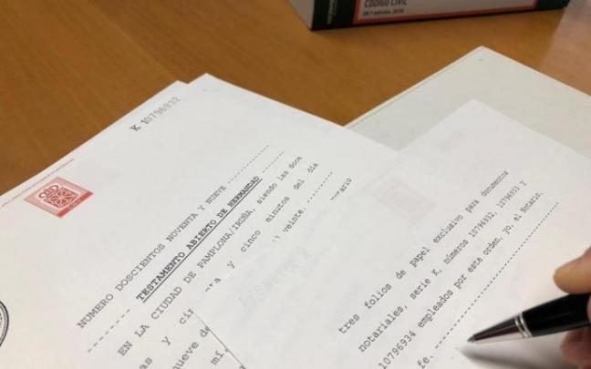 Firma ante un notario