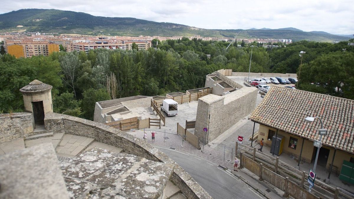 Imagen del baluarte de Parma rehabilitado.