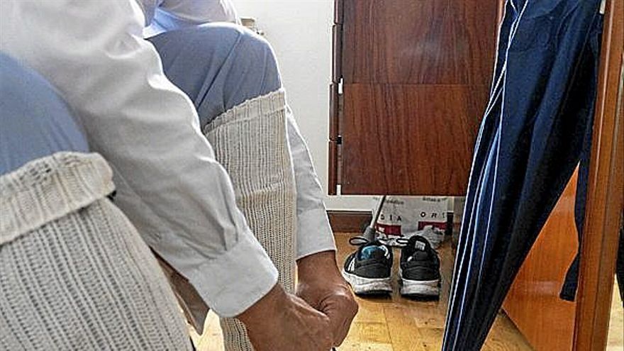 “La gente está con muchas ganas y tengo que pedir que se use la cabeza y nos faciliten llegar a la balconada, que el ímpetu no juegue una mala pasada”