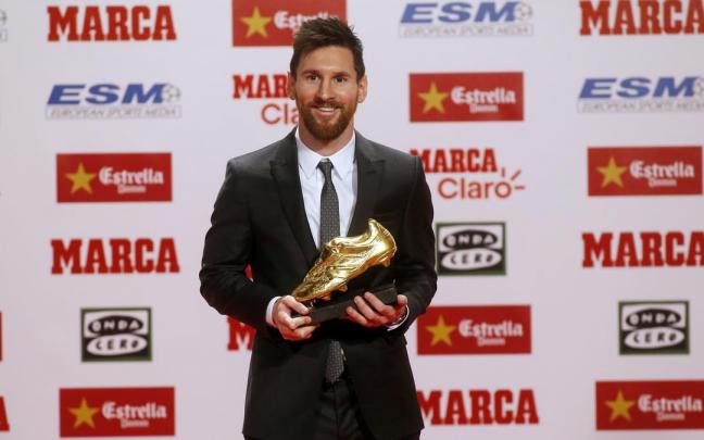 Messi en una imagen de archivo. Messi en una imagen de archivo.