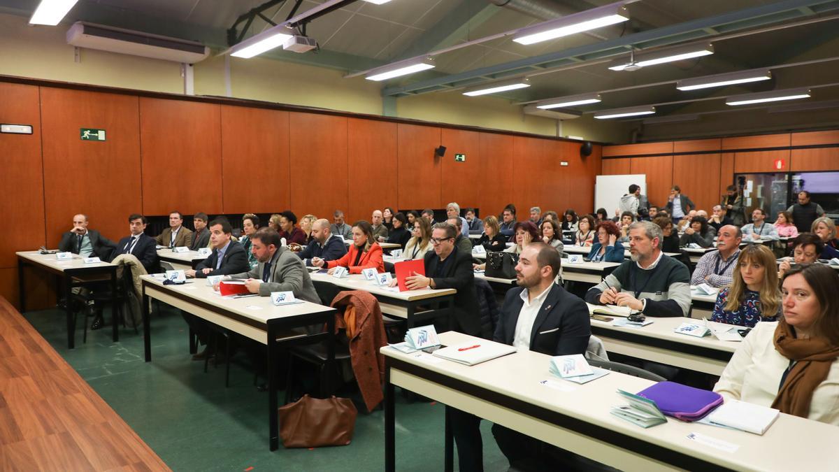 Asistentes a la jornada de economía social.