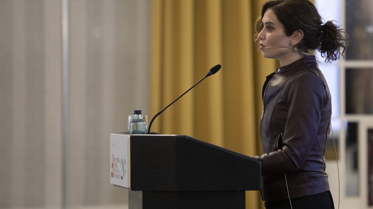 La presidenta de la Comunidad de Madrid, Isabel D&iacute;az Ayuso.