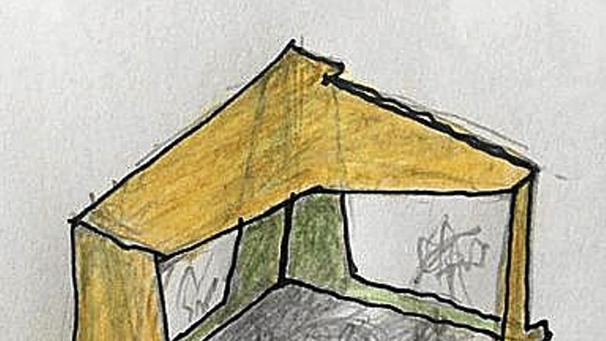 Diseño de una de las ‘Cajas’.