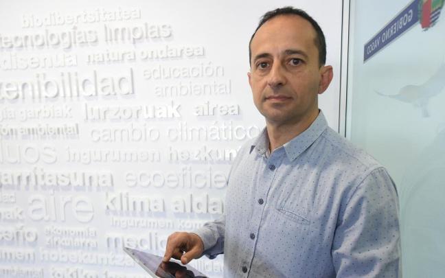 Gorka Castillo, T&eacute;cnico del &Aacute;rea de Acci&oacute;n Clim&aacute;tica de IHOBE.