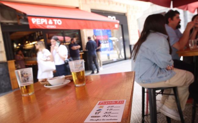 15 mintos para tomar un caf&eacute; en la terraza de un bar de Bilbao