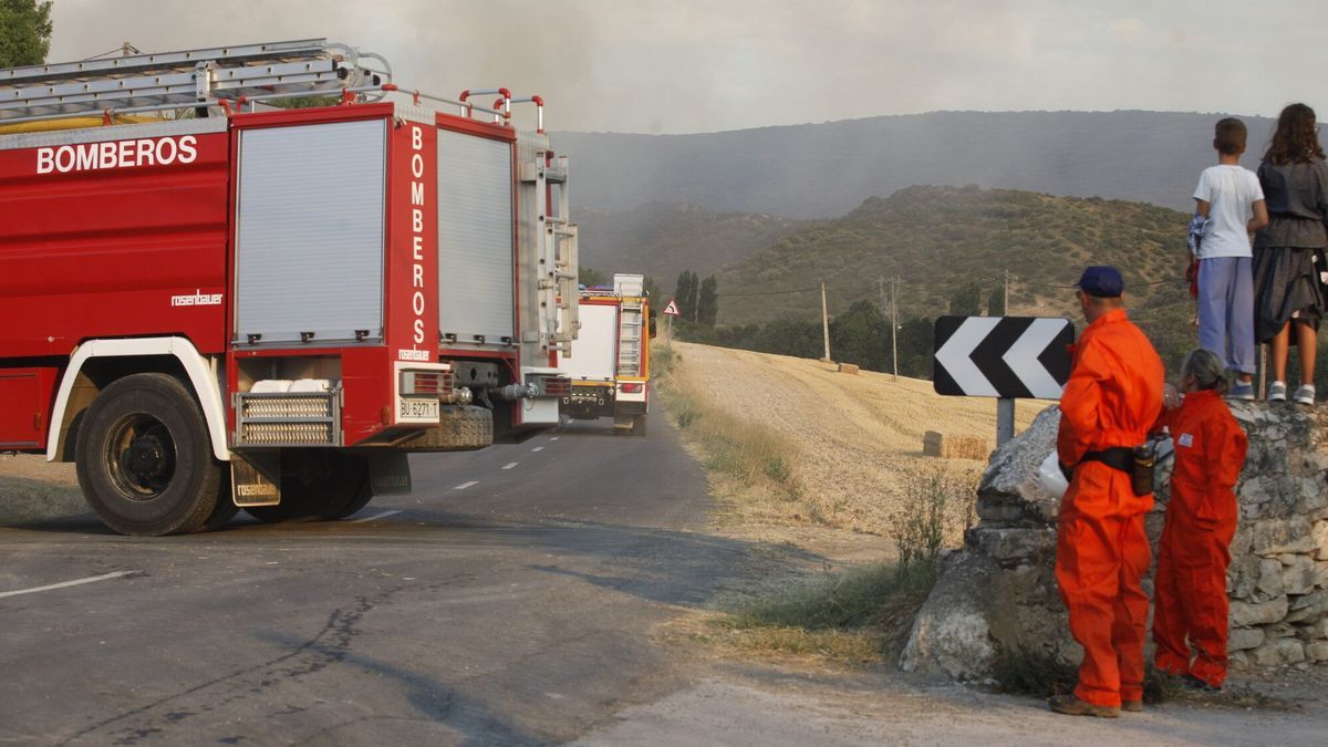 Incendio en Zambrana