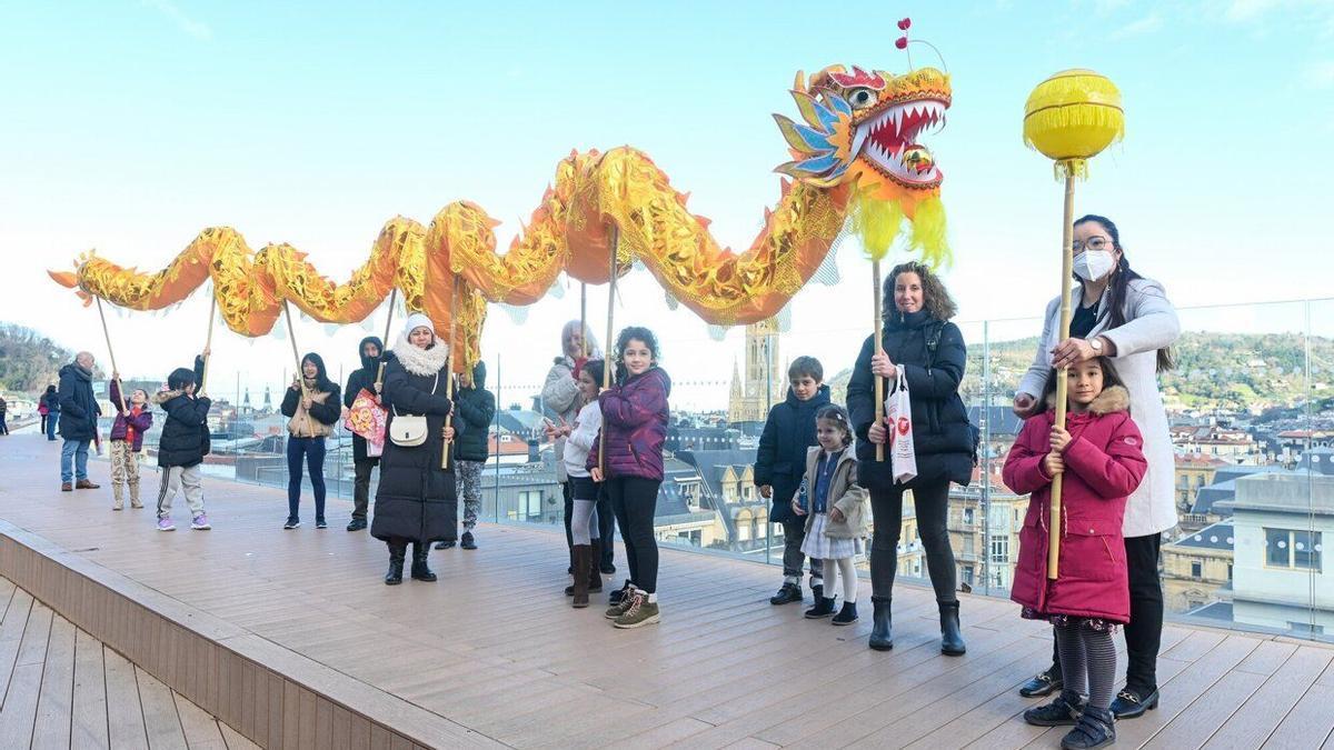 Celebración del Año Nuevo Chino en Donostia