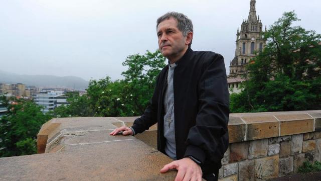 Joseba Segura, obispo de Bilbao.