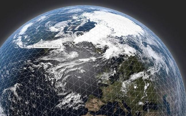 Una imagen del Planeta Tierra. Una imagen del Planeta Tierra.
