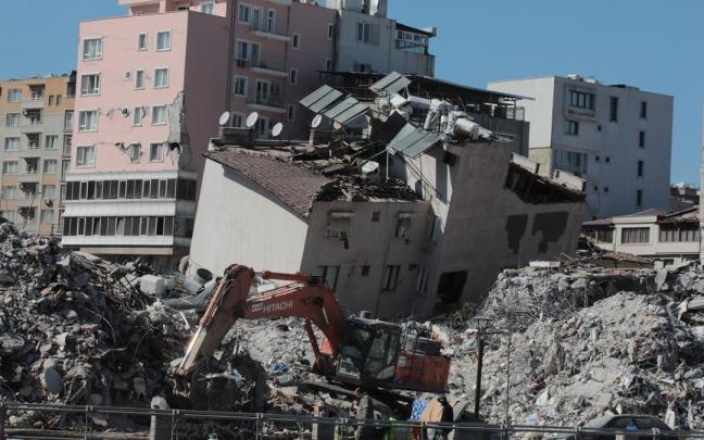 Edificios destruidos por los terremotos en Antioquía. Edificios destruidos por los terremotos en Antioquía.