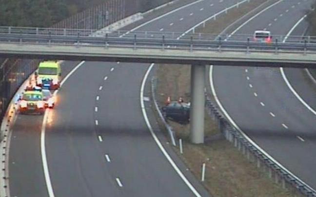 Accidente en la N-622.