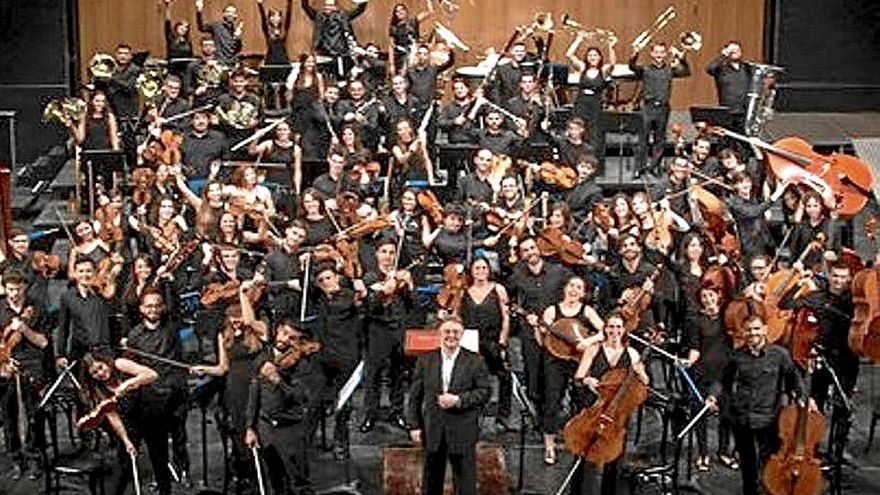 La Joven Orquesta de Canarias actuará el viernes en Baztartxo. | FOTO: N.G.