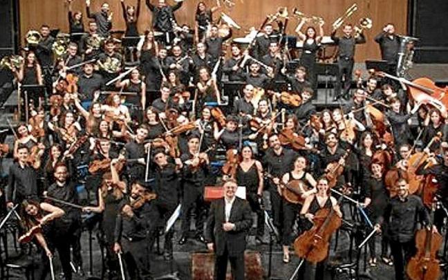 La Joven Orquesta de Canarias actuar&aacute; el viernes en Baztartxo. | FOTO: N.G.