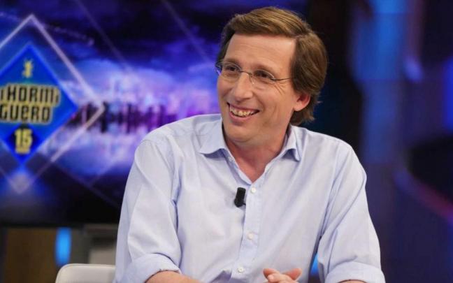 Martínez Almeida en su visita a 'El Hormiguero'. Martínez Almeida en su visita a 'El Hormiguero'.