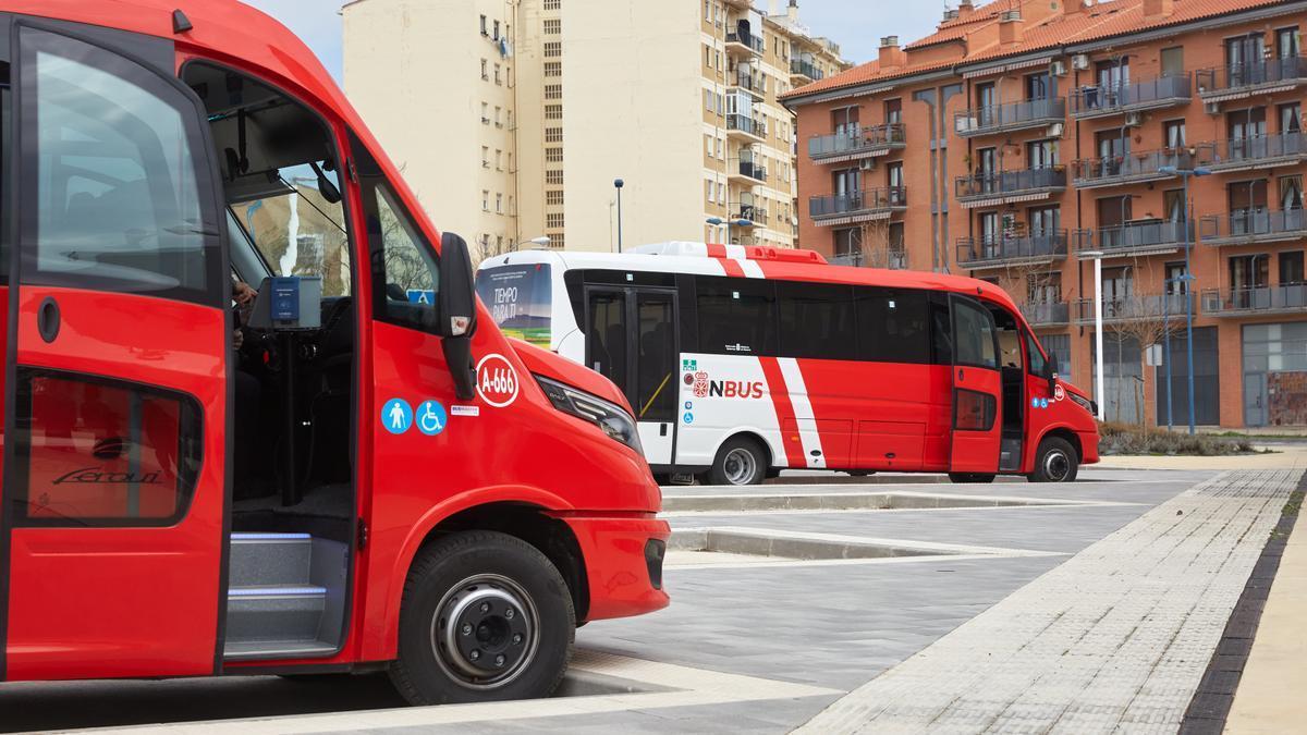 Servicio de autobús entre Tafalla y Pamplona