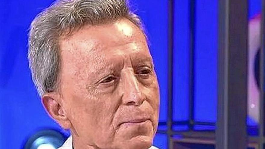 Ortega Cano, en una de sus últimas apariciones en Telecinco.