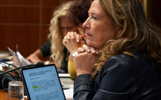 La consejera de Salud, Gotzone Sagardui.