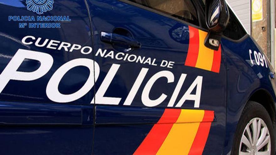 Vehículo de la Policía Nacional.