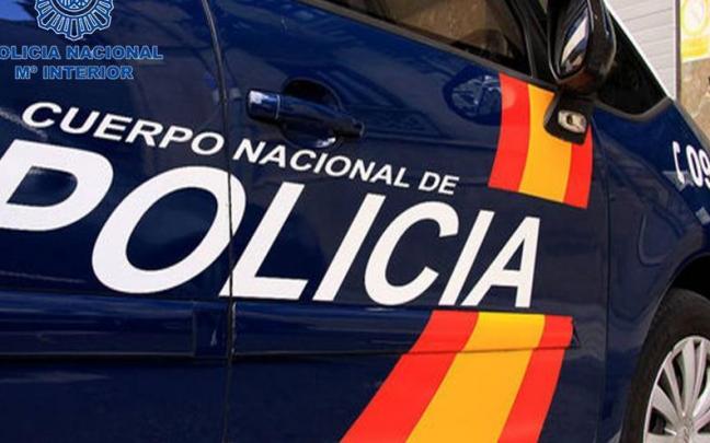 Veh&iacute;culo de la Polic&iacute;a Nacional.