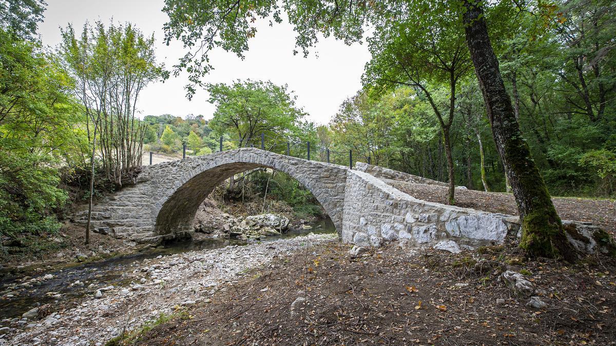 puente medieval de Iltzarbe.