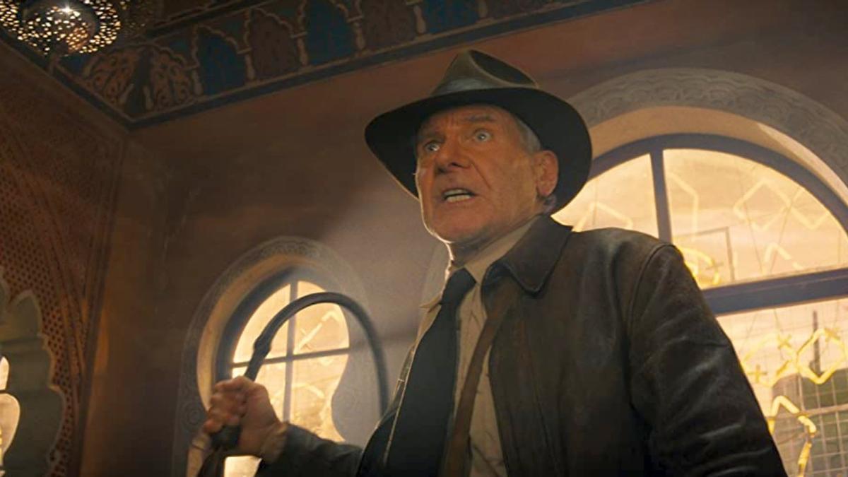 Harrison Ford en ‘Indiana Jones: El dial del destino’.