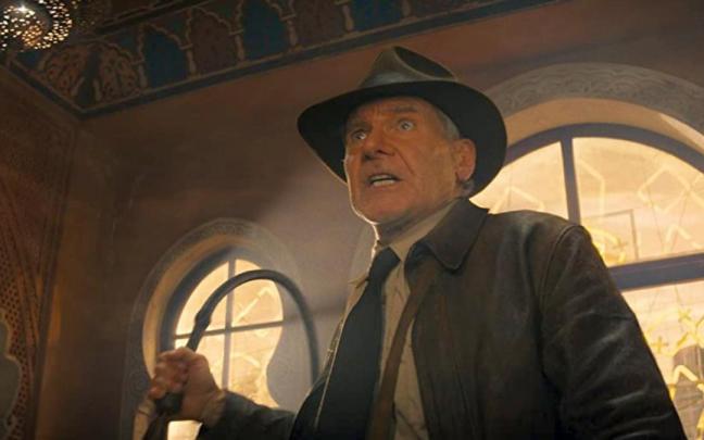 Harrison Ford en ‘Indiana Jones: El dial del destino’.