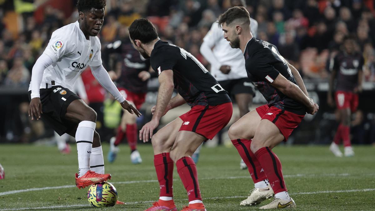 El Valencia - Athletic, en imágenes