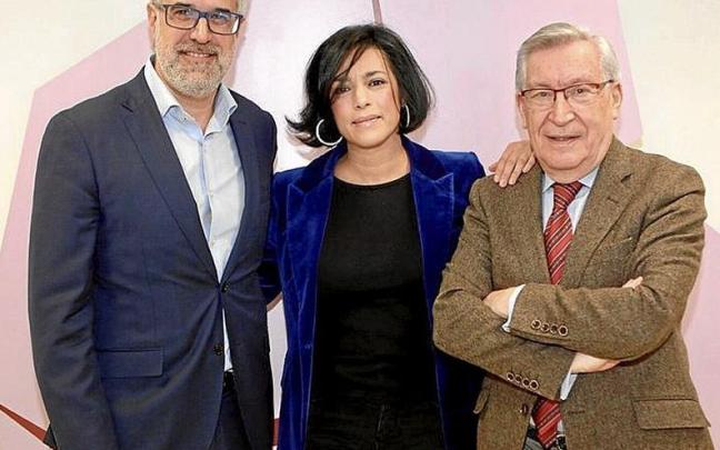 Alfredo Alonso, Mónica Plaza y Miguel Ángel Echevarría. | FOTO: P. BARCO