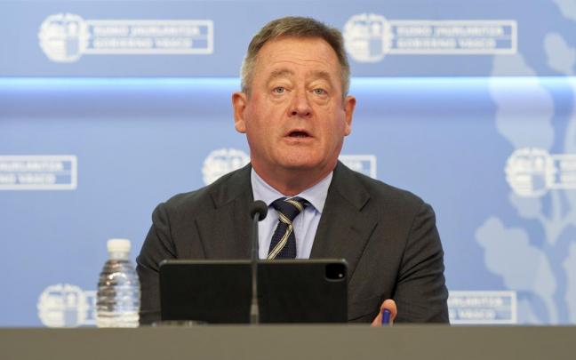 Bingen Zupiria, en su comparecencia de ayer martes