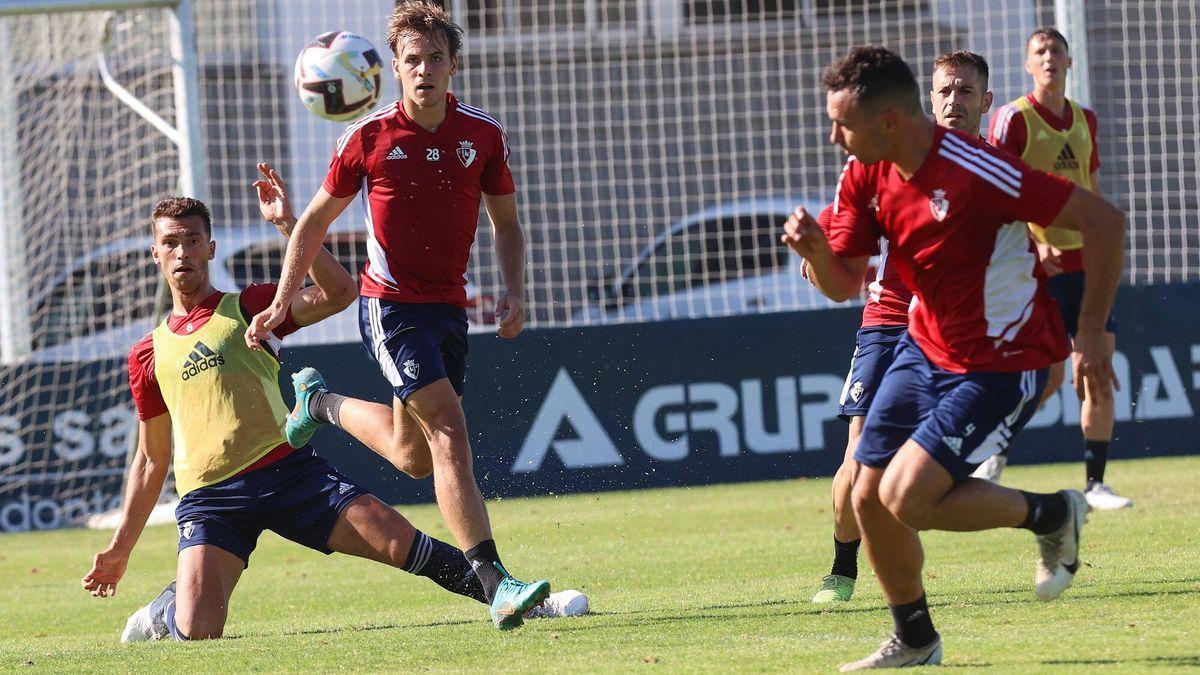 Entrenamiento de Osasuna del 23 de septiembre