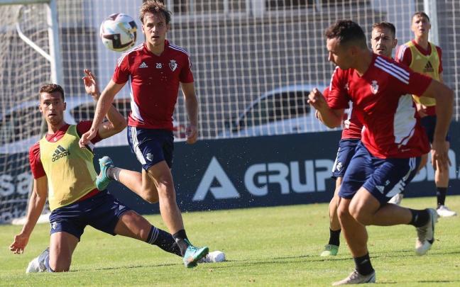 Entrenamiento de Osasuna del 23 de septiembre