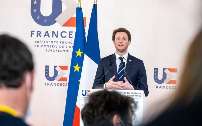 El ministro de Transporte francés, Clément Beaune. El ministro de Transporte francés, Clément Beaune.