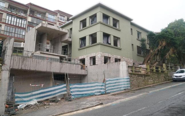 Villa Salia, en el camino de Jai Alai, acogerá un centro de día para personas sin hogar y otros servicios.