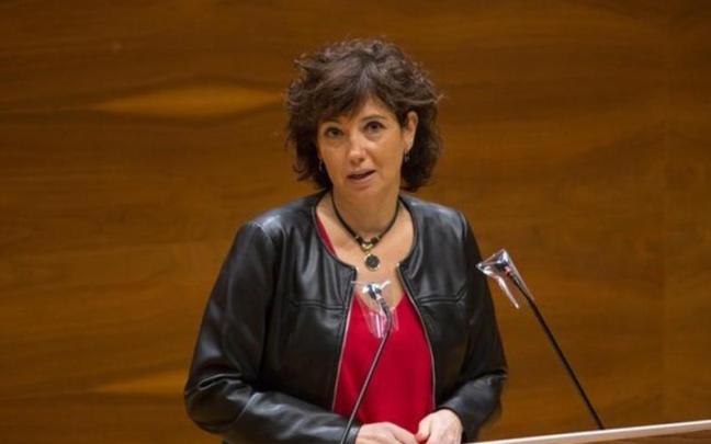 Ainhoa Unzu, parlamentaria del PSN. Ainhoa Unzu, parlamentaria del PSN.