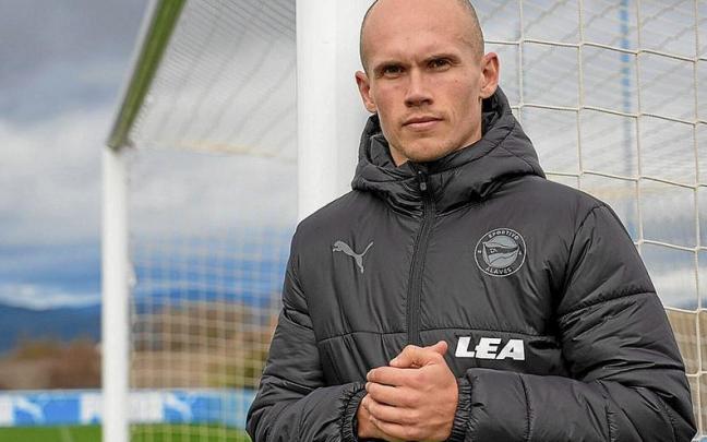 Jon Guridi, jugador del Alavés.