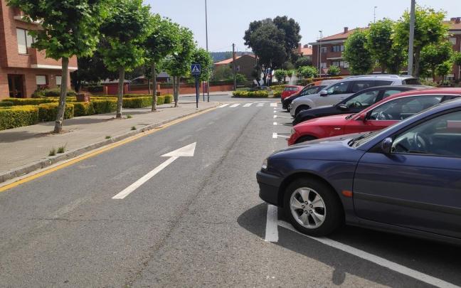 En la calle Sipiri se retrasar&aacute; la acera para habilitar 17 nuevos aparcamientos en l&iacute;nea.