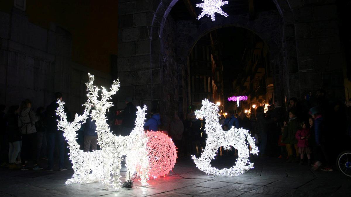 Luces navideñas en Tolosa