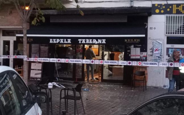 Estado de la taberna tras el incidente