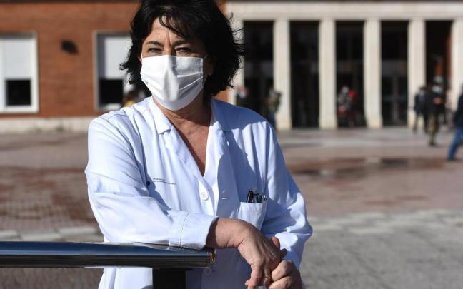 Mila Iriberri Pascual, jefa del Servicio de Neumología en el Hospital Universitario de Cruces Mila Iriberri Pascual, jefa del Servicio de Neumología en el Hospital Universitario de Cruces