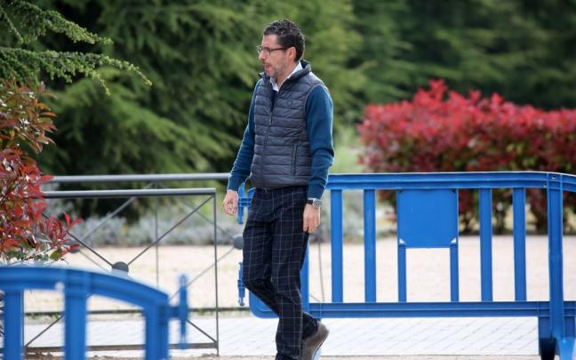 Alberto Luceño a su llegada a los juzgados. Alberto Luceño a su llegada a los juzgados.