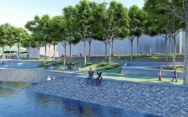 Proyecto que se plantea para recuperar el Zumardi Txikia. | FOTO: N.G.