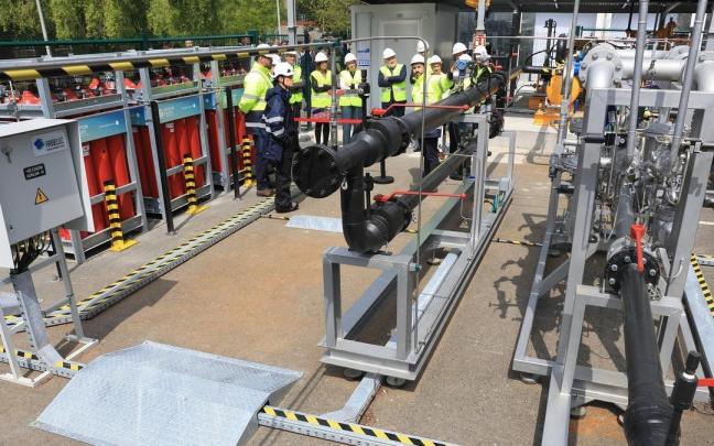 Banco de pruebas para el suministro de hidr&oacute;geno de Nortegas.