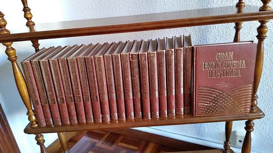 Gran enciclopedia ilustrada de 20 volúmenes.