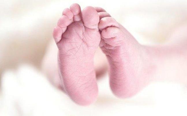 Imagen de detalle de un bebé