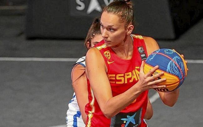 Irati Etxarri brilló en las series mundiales de 3x3 Irati Etxarri brilló en las series mundiales de 3x3