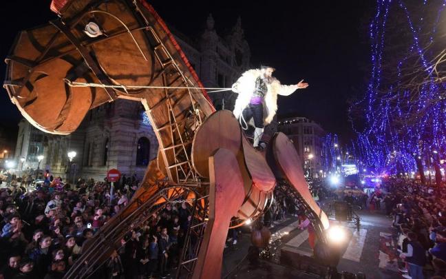 La magia regresa a Bilbao con el Olentzero y Mari Domingi